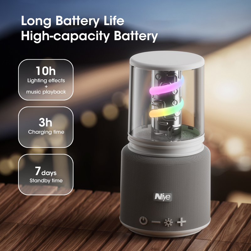 Portable Bluetooth Wireless Speaker, Waterproof Outdoor Sports Bass Party Speaker