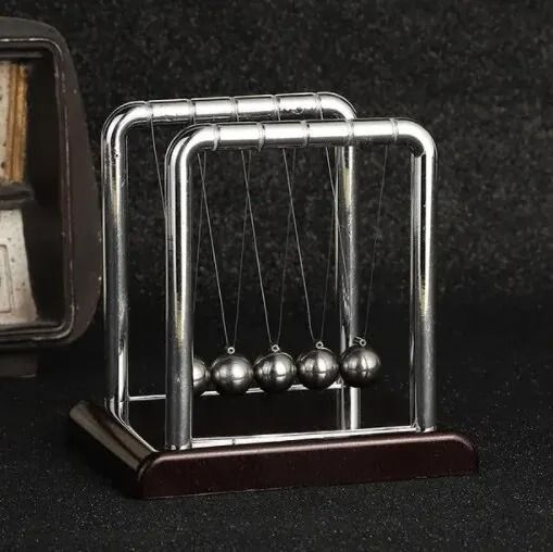 Newtons Cradle Balance Steel Ball Desktop Stress Relief Toy