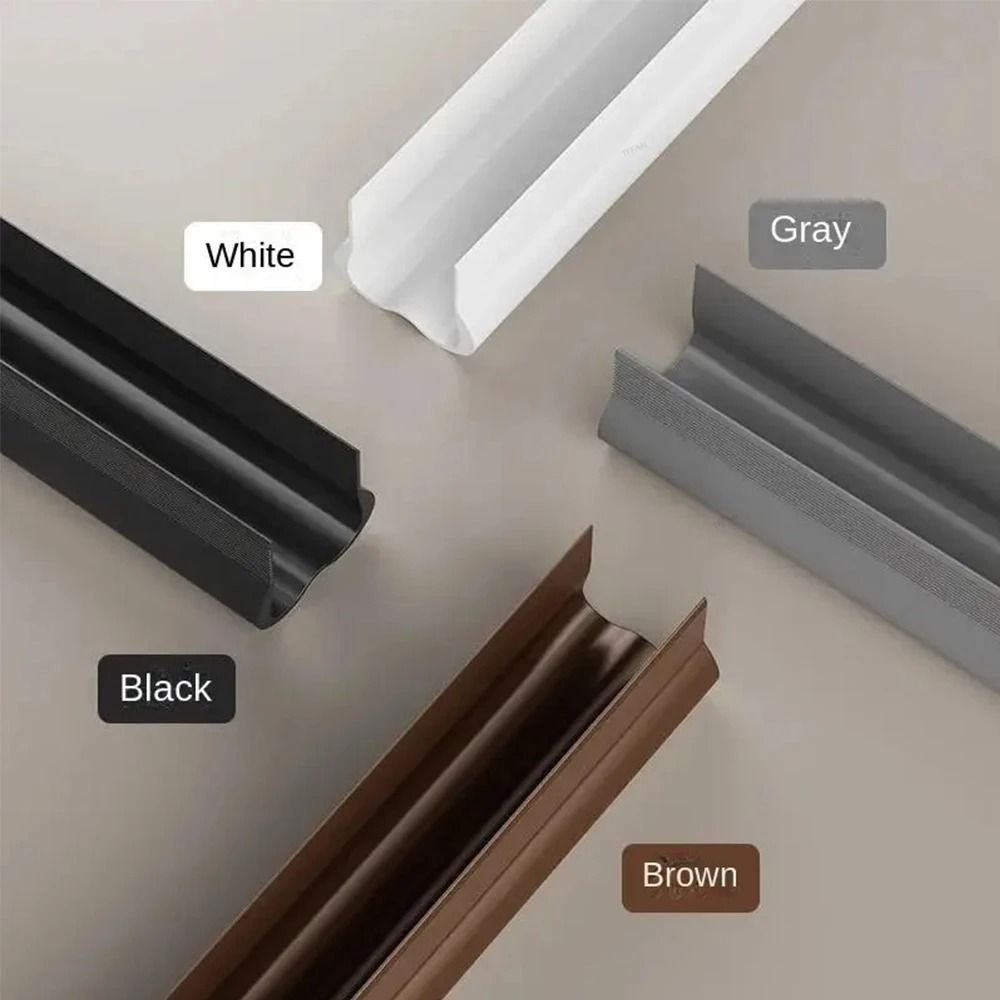 Flexible Door Bottom Sealing Strip Under Door Draft Stopper Weather Seal