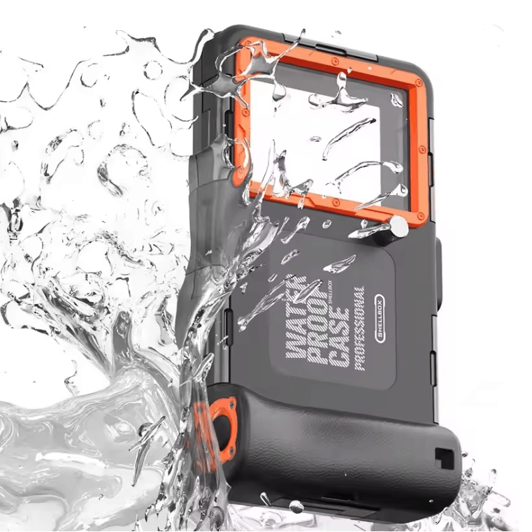 Universal 15m Waterproof Diving Phone Case with Lanyard