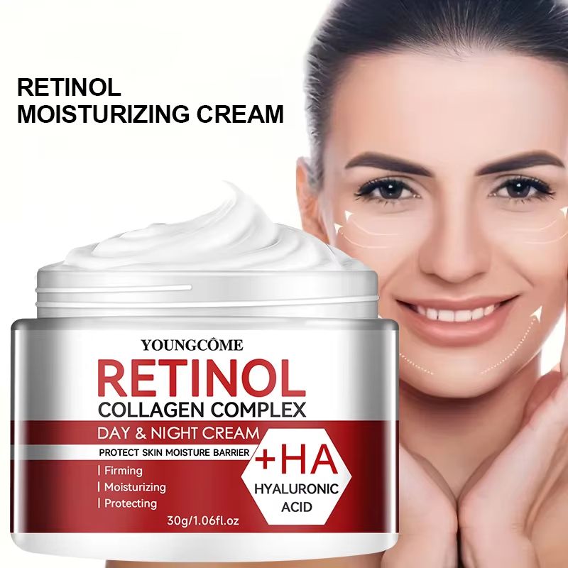 SADOER Retinol Collagen Face Cream Deep Hydration Anti Aging Moisturizing Cream for Skin Repair