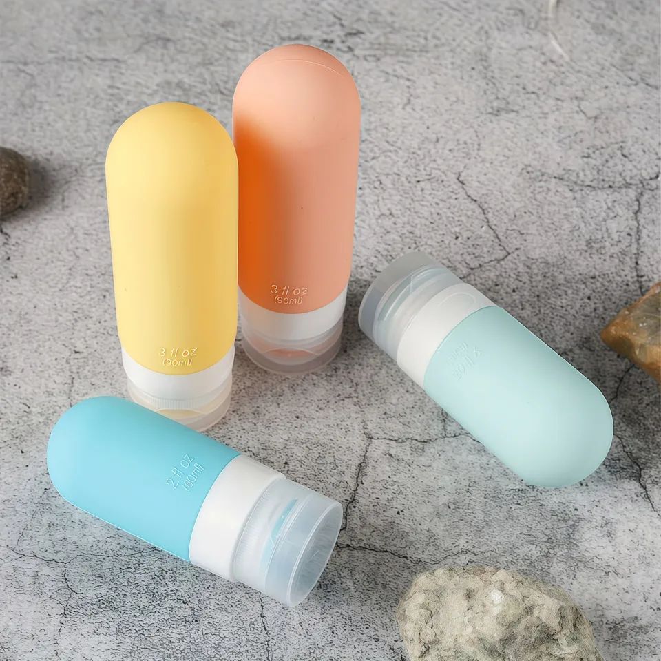 16 Pack TSA-Approved Silicone Travel Bottle Set