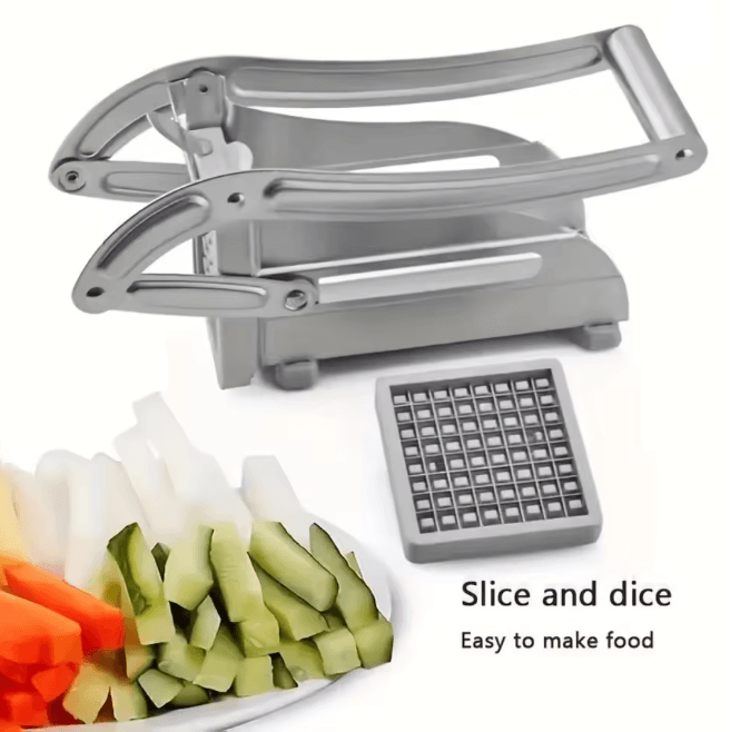 ProChef 4 in 1 Manual Potato Cutter French Fry Slicer Vegetable Chopper