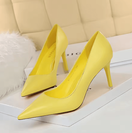 BIGTREE 2026 Classic Pointed Toe Stiletto Pumps – Wedding & Party High Heels