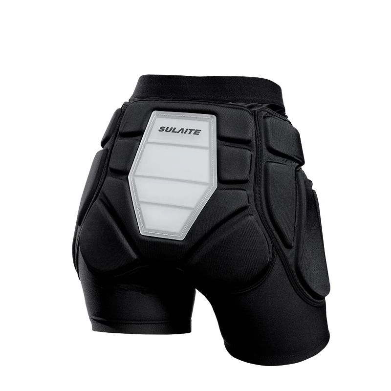 3D Protective Padded Shorts With EVA Silicone Hip And Knee Pads For Cycling Snowboarding Skating Impact Protection