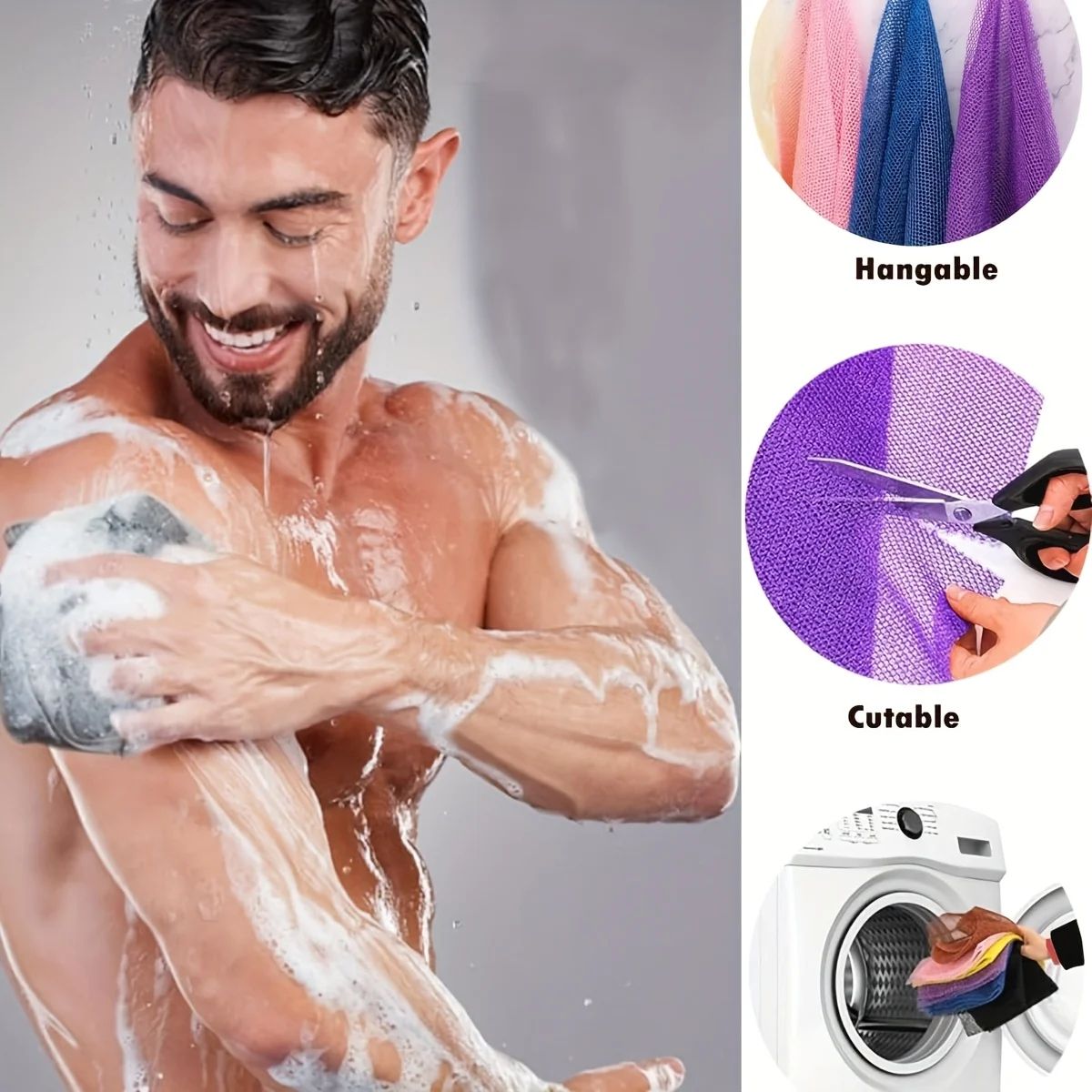 African Exfoliating Bath Net Sponge