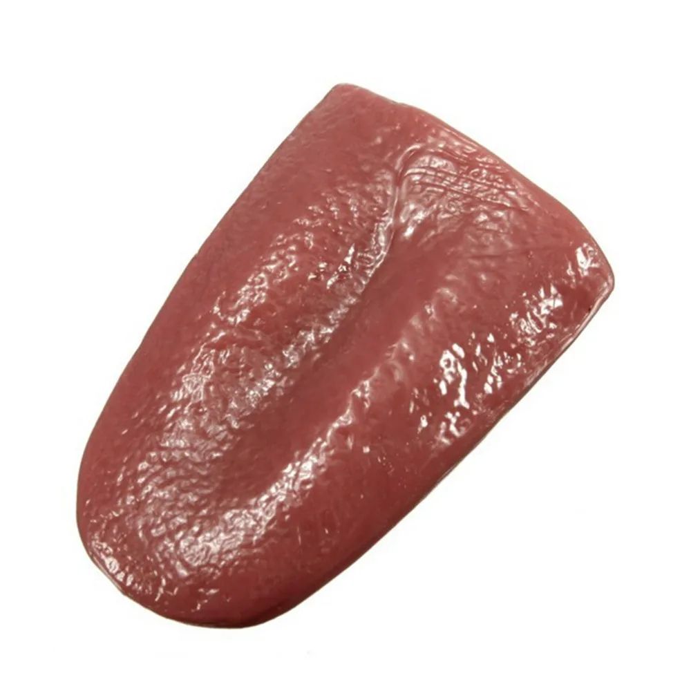 Realistic Magic Trick Fake Tongue Toy – Halloween Prank Gag & Kids Magic Prop