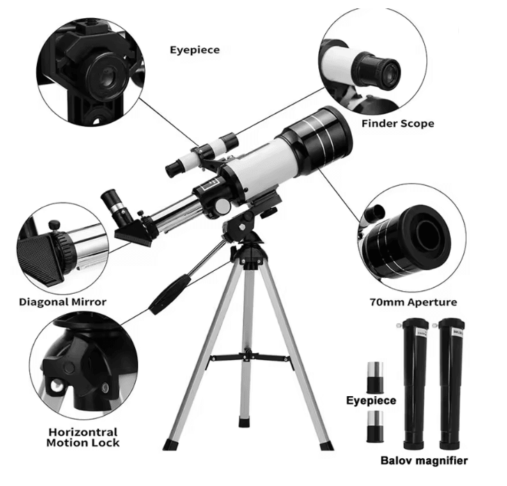 StarVision Pro HD Astronomical Telescope 150x Zoom