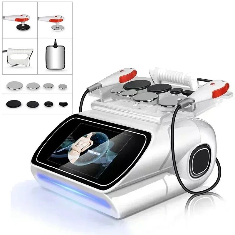 Portable 448 kHz RF Tecar Therapy Diathermy Machine for Body Slimming & Pain Relief