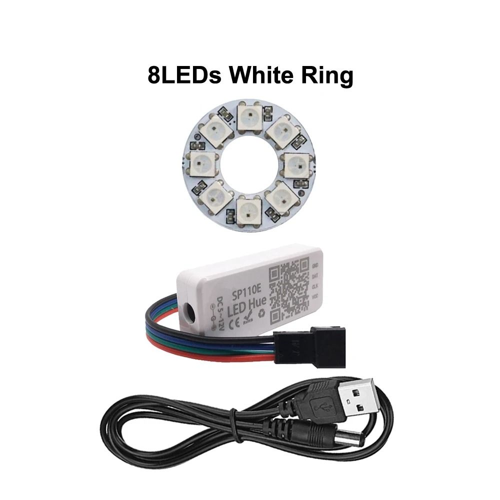 WS2812B Addressable RGB LED Pixel Ring Kit