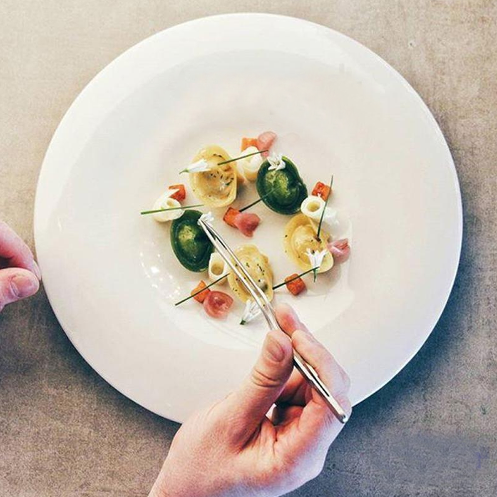 Culinary Plating Tweezer Tongs