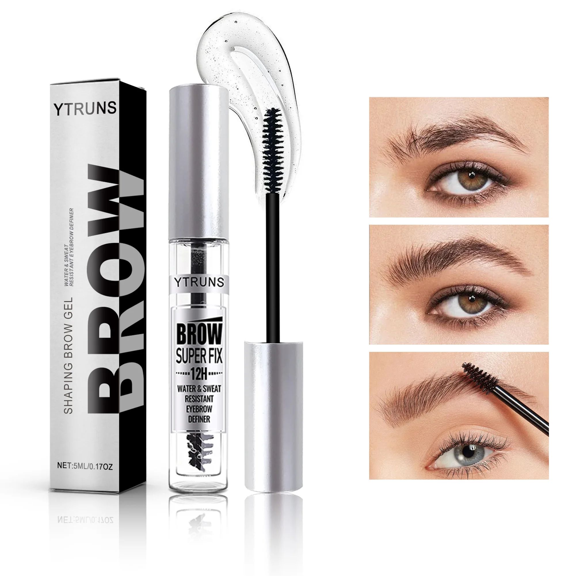 Waterproof Eyebrow Gel Long Lasting Smudge Proof Brow Gel