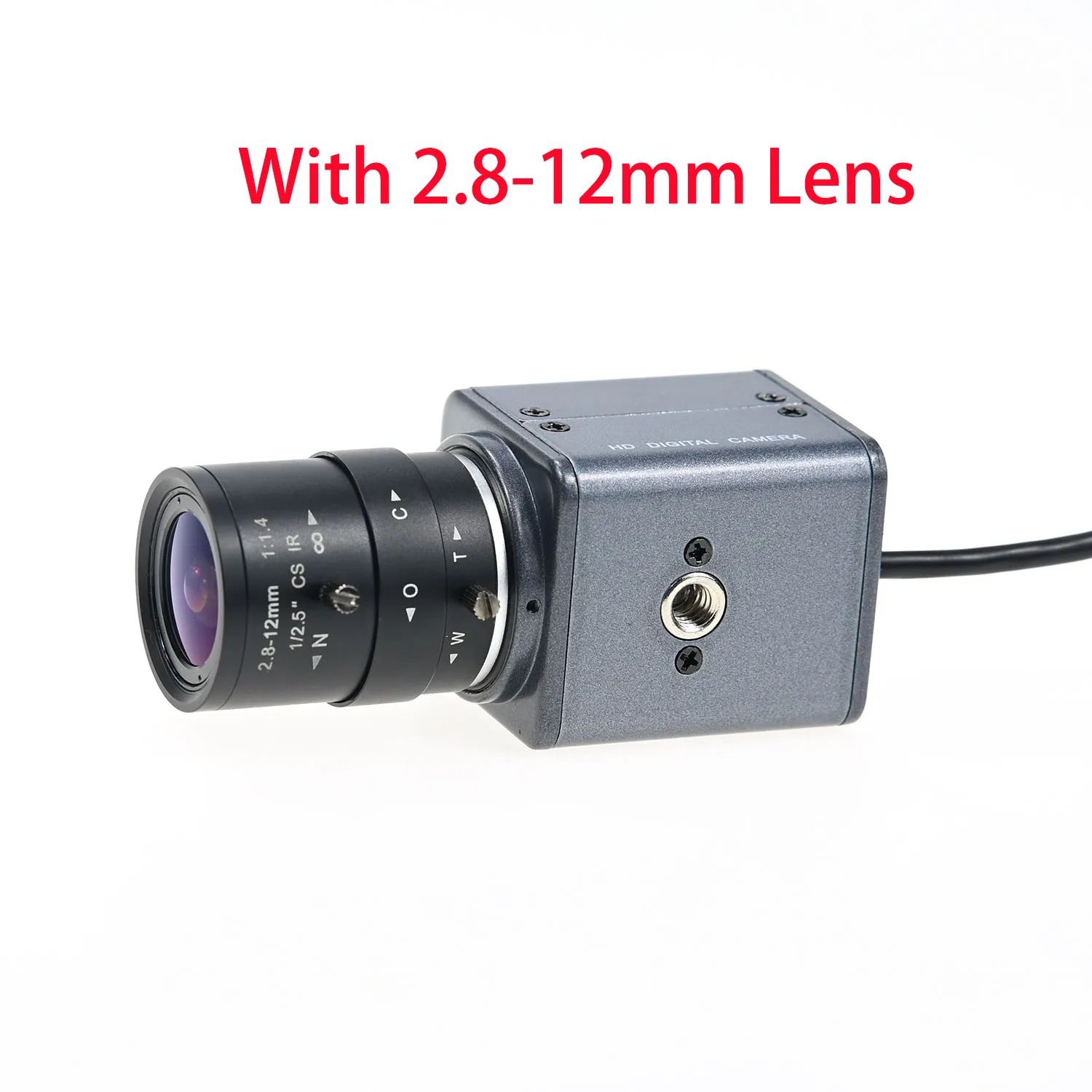 IMX179 8MP HD USB Camera Module with Varifocal CS Lens 3264x2448