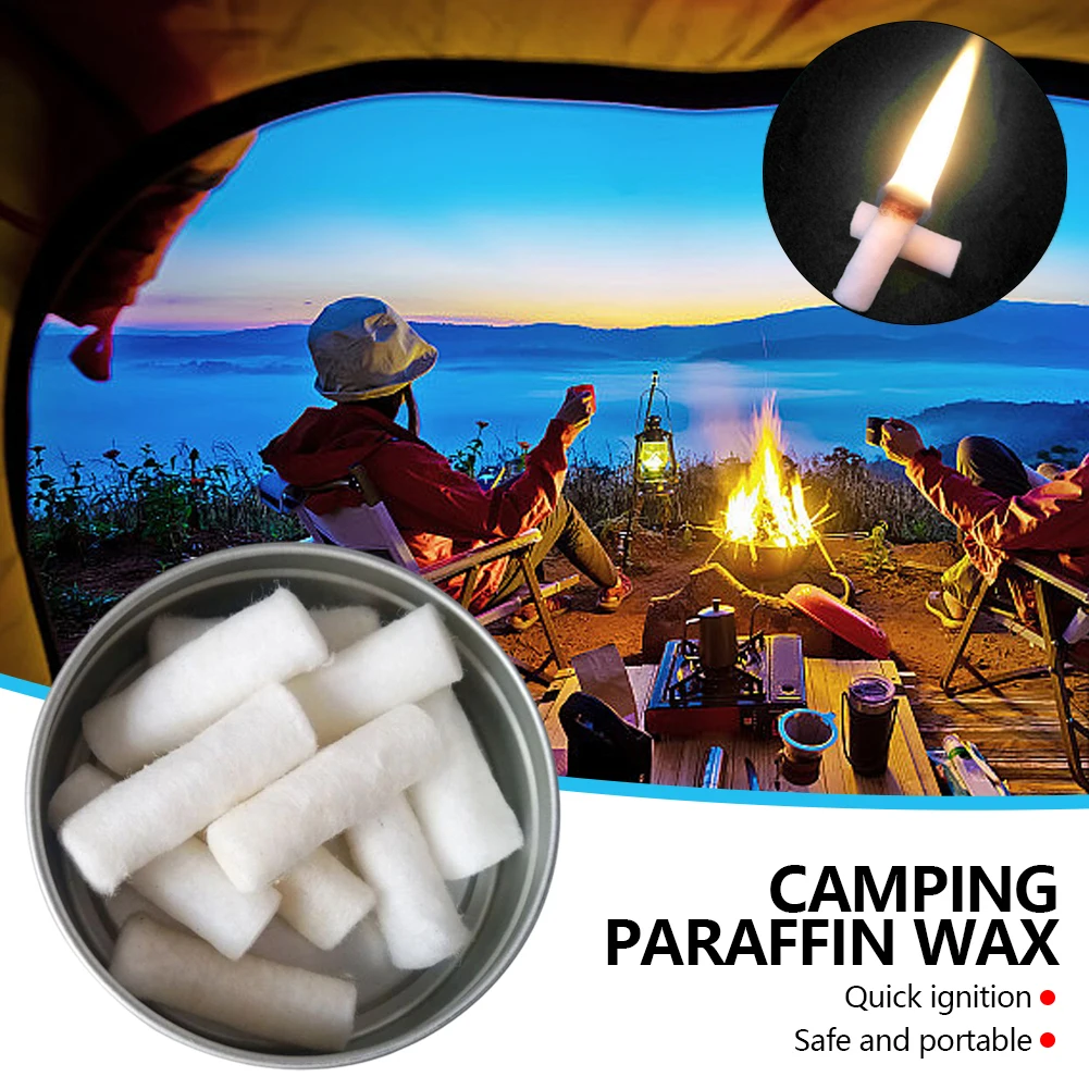 Survival Fire Starter Camping Rope Waterproof Fire Starter Rope & Camping Fire Tinder