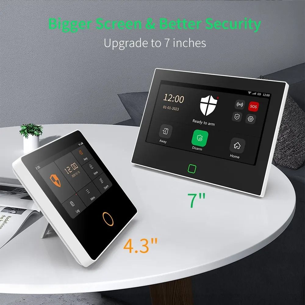 7-Inch HD Smart Security Hub - 4G WiFi Total Home Protection