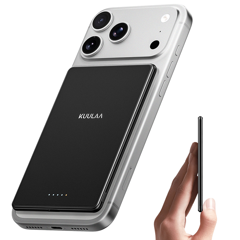 Magnetic Wireless Power Bank Fast Charger