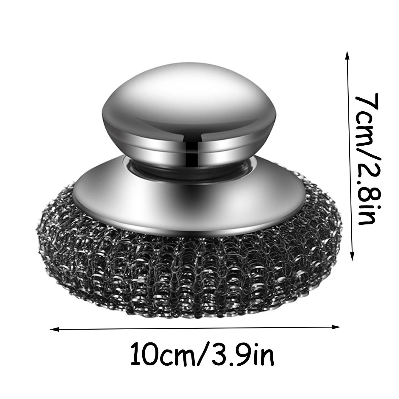 Steel Wool Scrubber With Handle