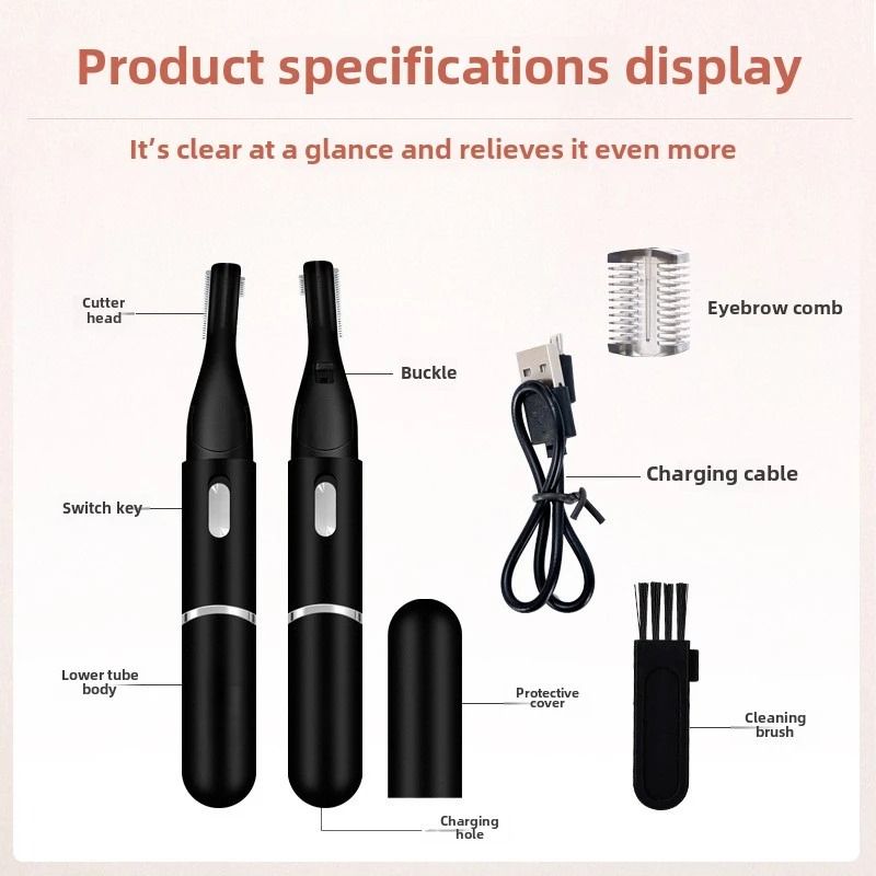 Universal Electric Facial and Body Precision Trimmer