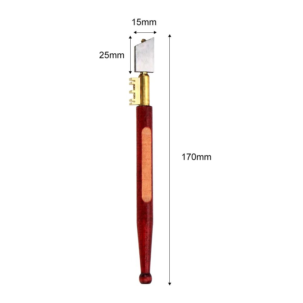 17 mm Diamond Glass Cutter Portable Single Wheel Glass Cutting Tool