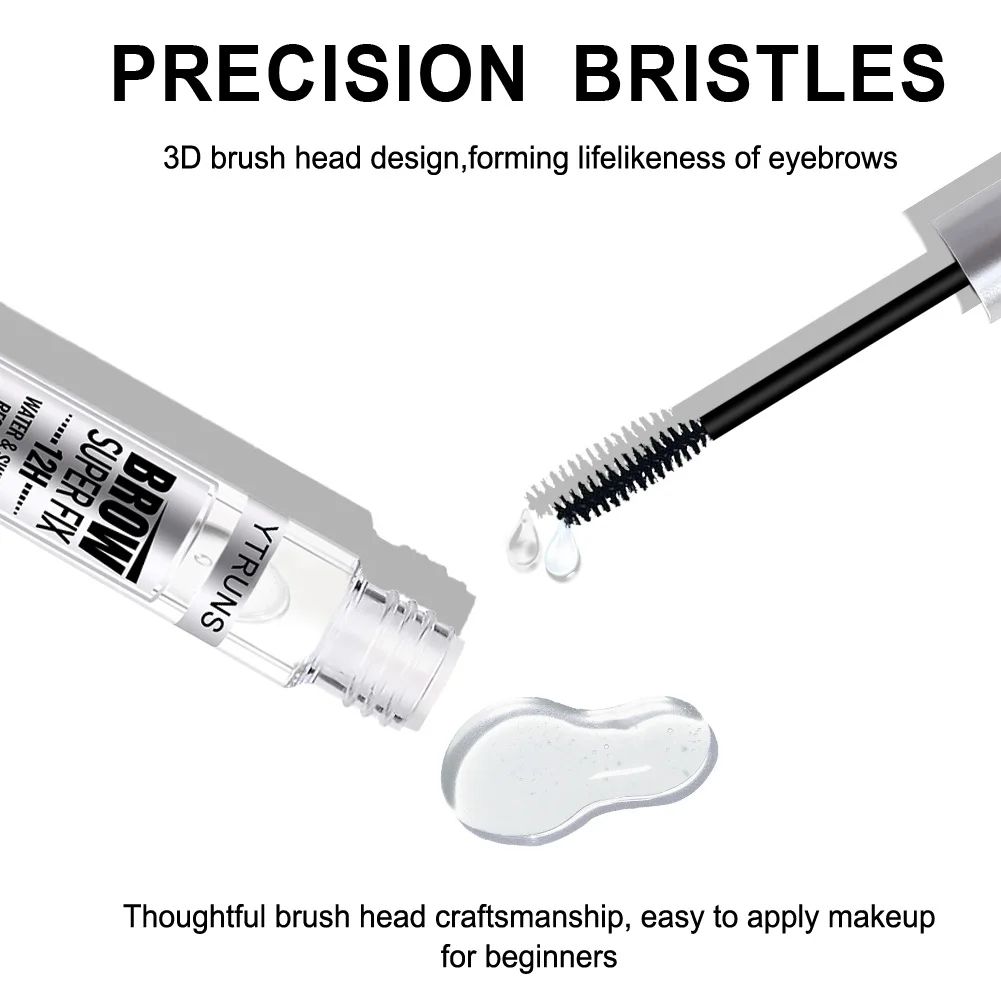 Waterproof Eyebrow Gel Long Lasting Smudge Proof Brow Gel