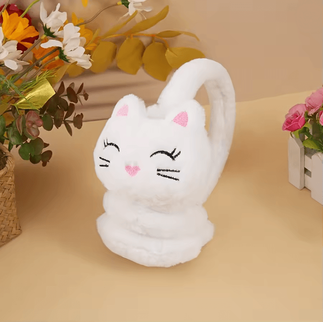 CozyCat Plush Earmuffs Winter Warm Ear Protection