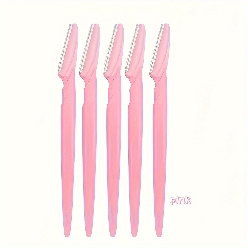 Facial Hair Removal Tool, Multifunction Eyebrow Razor Kit, Easy Grip Handle for Precise Trimming and Shaping