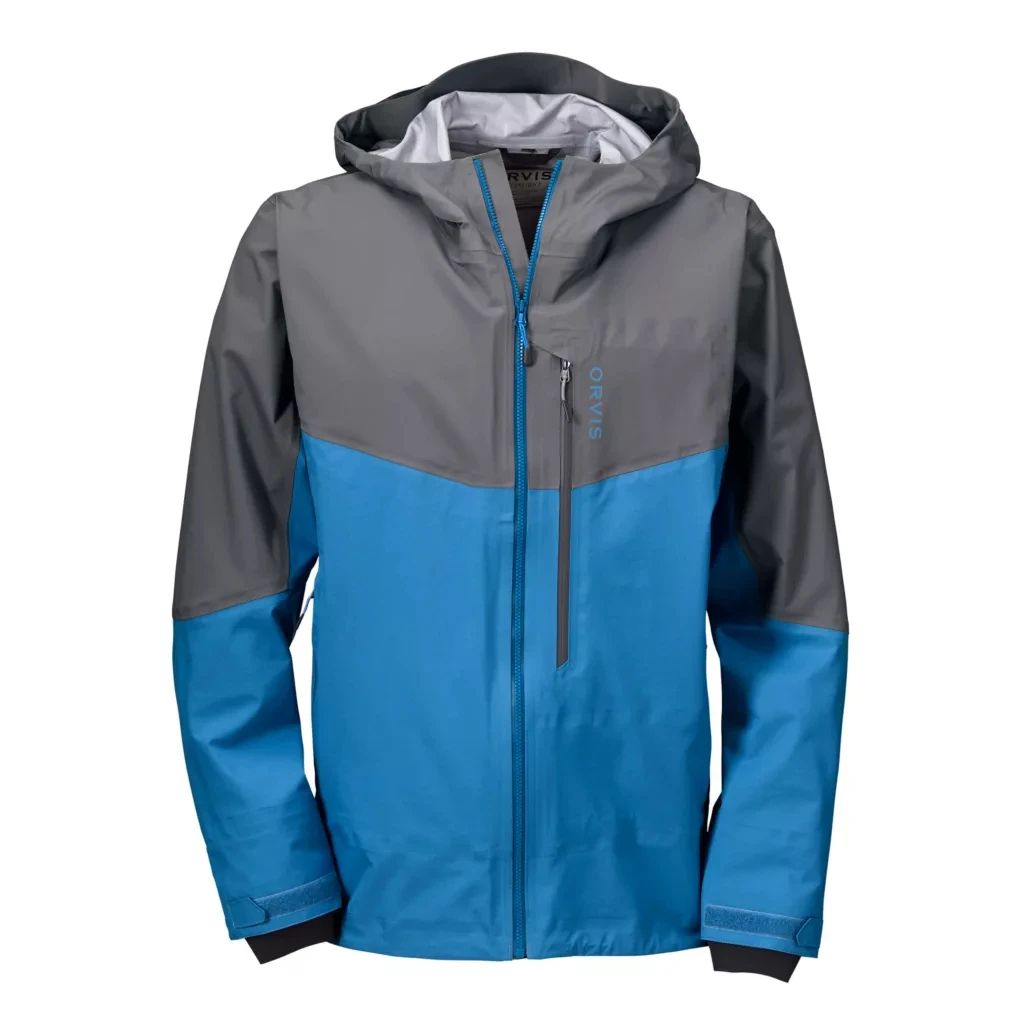 Mens Ultralight 3L Waterproof Wading Jacket Breathable Outdoor Rain Coat
