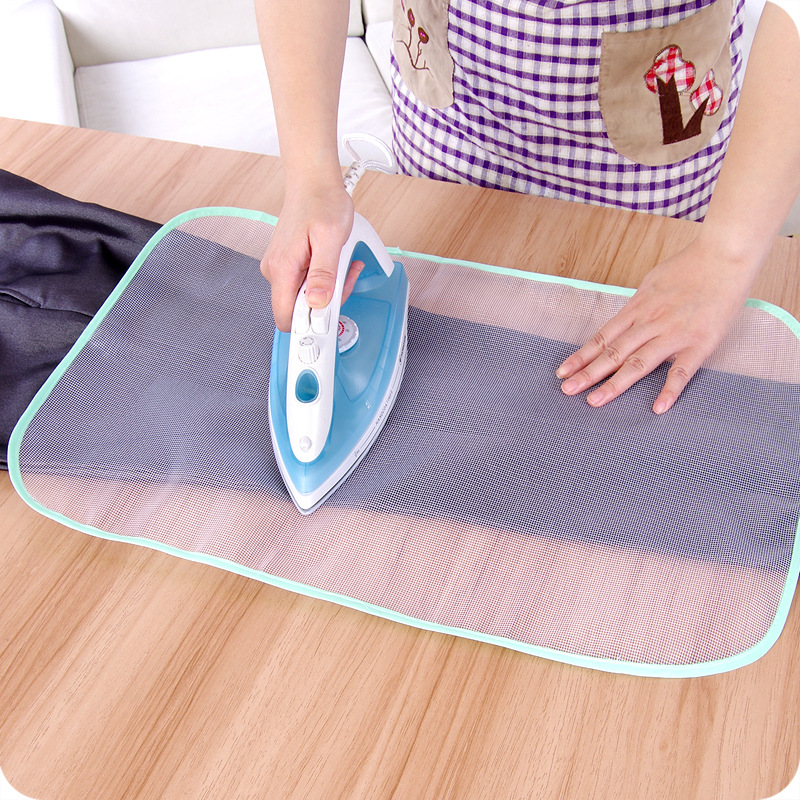 Clothes Ironing Protection Pad, Ironing Board Mat, Mesh Cloth Protective, Insulation Against Heat, Random Colour Ironing