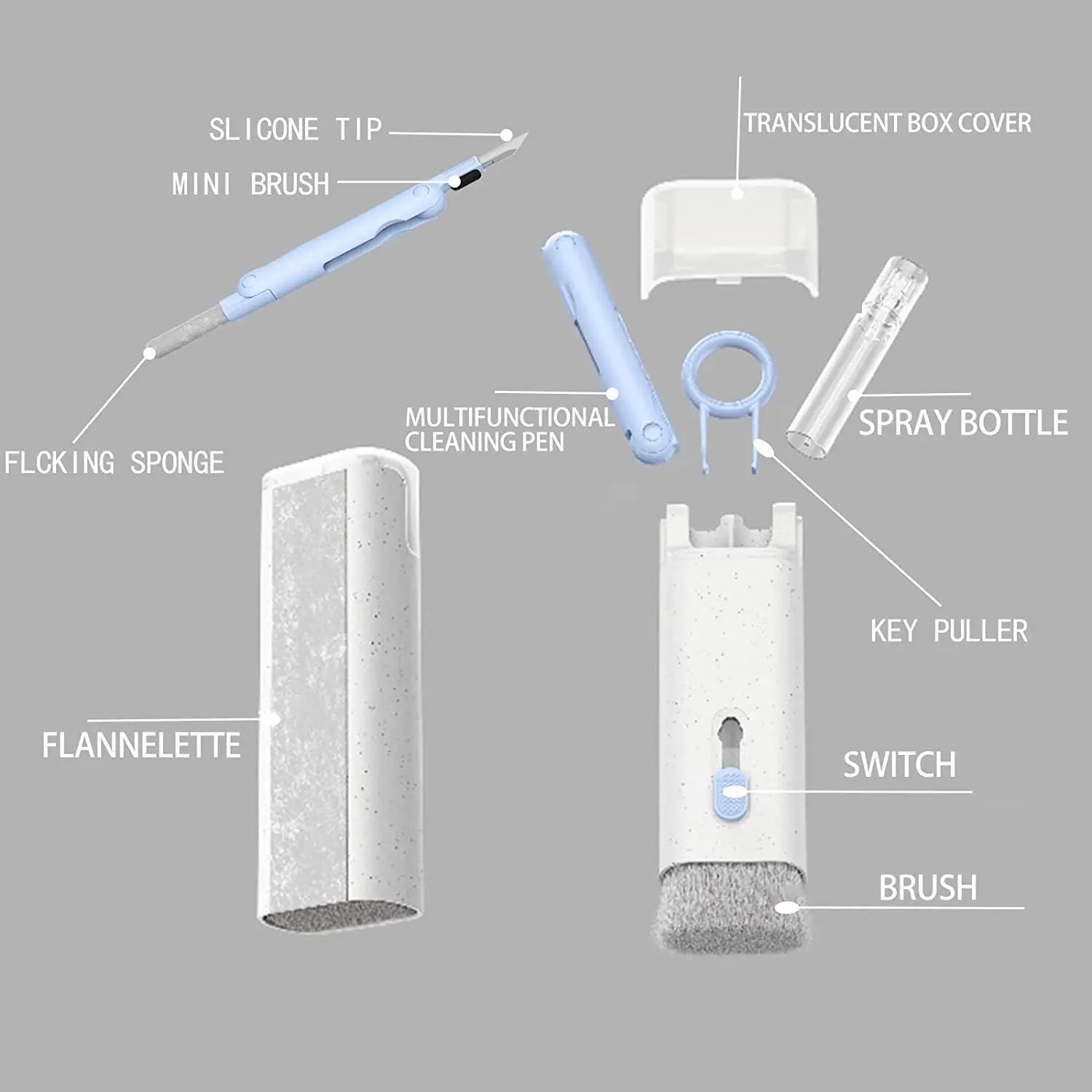 7 in 1 Multi Function Electronics Cleaning Kit