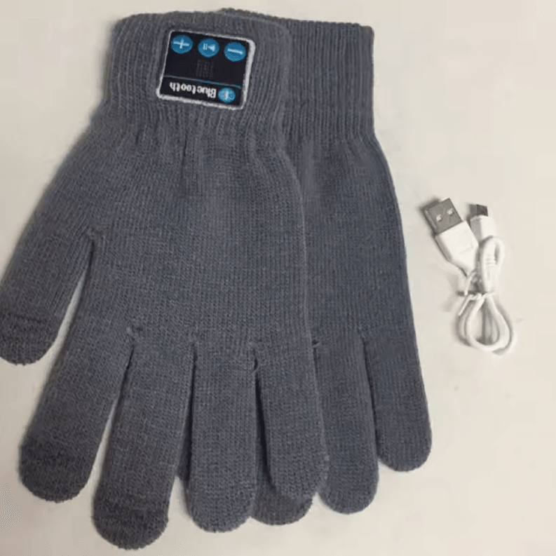 Bluetooth Speaker Winter Gloves | Touchscreen Wireless Gloves with Built-in Speakers & Call Function