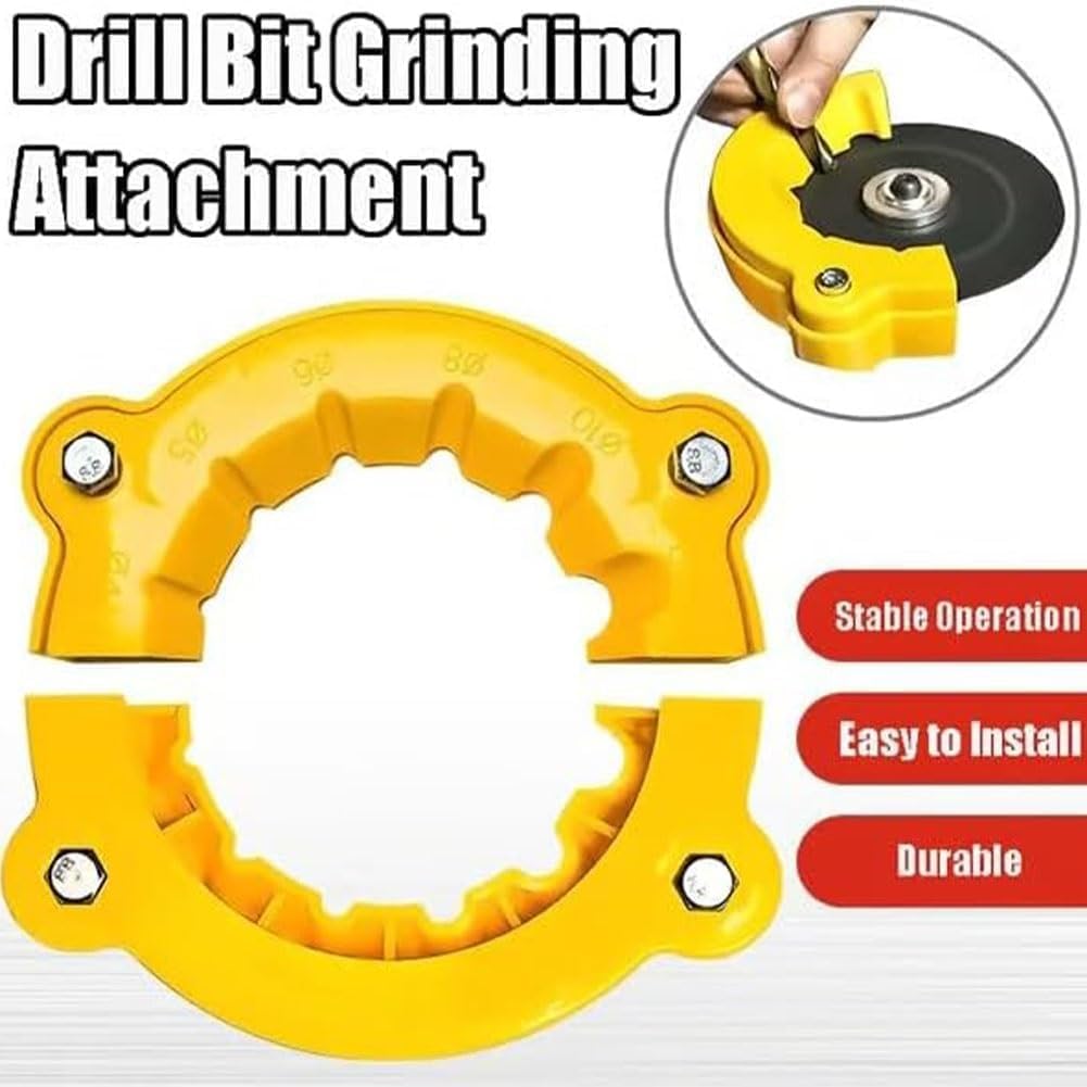 Galacok Multi-Spec Drill Sharpener MAX 6-in-1, Waste Drill Grinding & Polishing Auxiliary Tool
