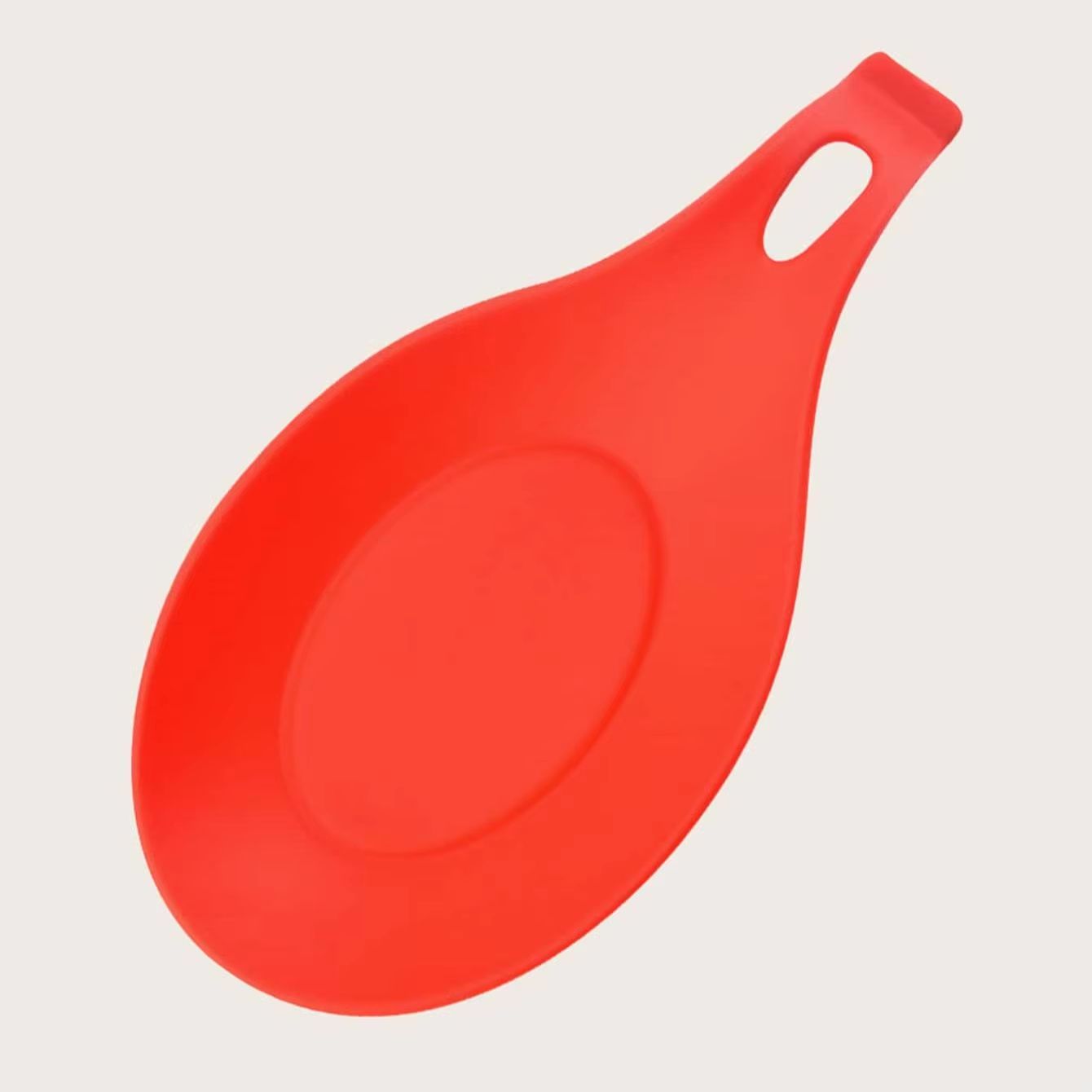 Silicone Insulation Spoon Shelf and Heat-Resistant Placemat – Multi-Use Kitchen Glass Coaster Tray