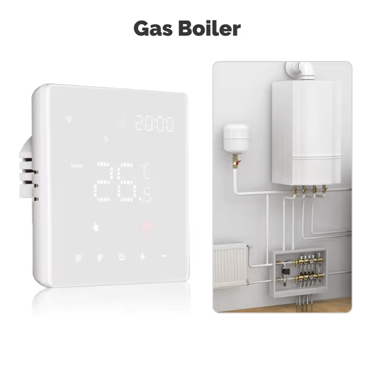 MOES Tuya WiFi Smart Thermostat – Programmable Boiler & Electric Heating Temperature Controller with Alexa & Google Home