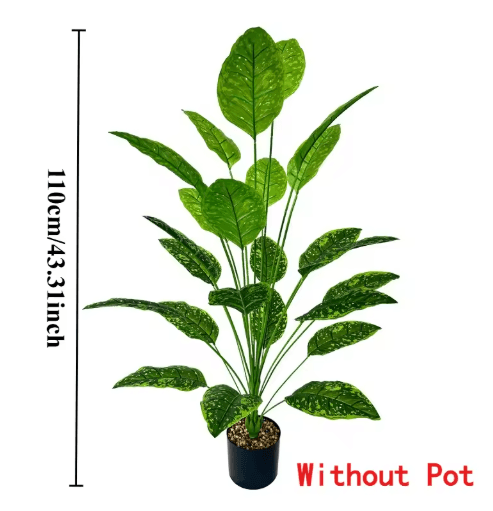 43.3 Giant Artificial Plant Tree – Realistic Indoor & Outdoor Greenery Decor