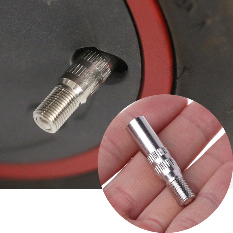 Extension Air Valve for Electric Scooter Motor Front Wheel Inflatable Air Nozzle Parts