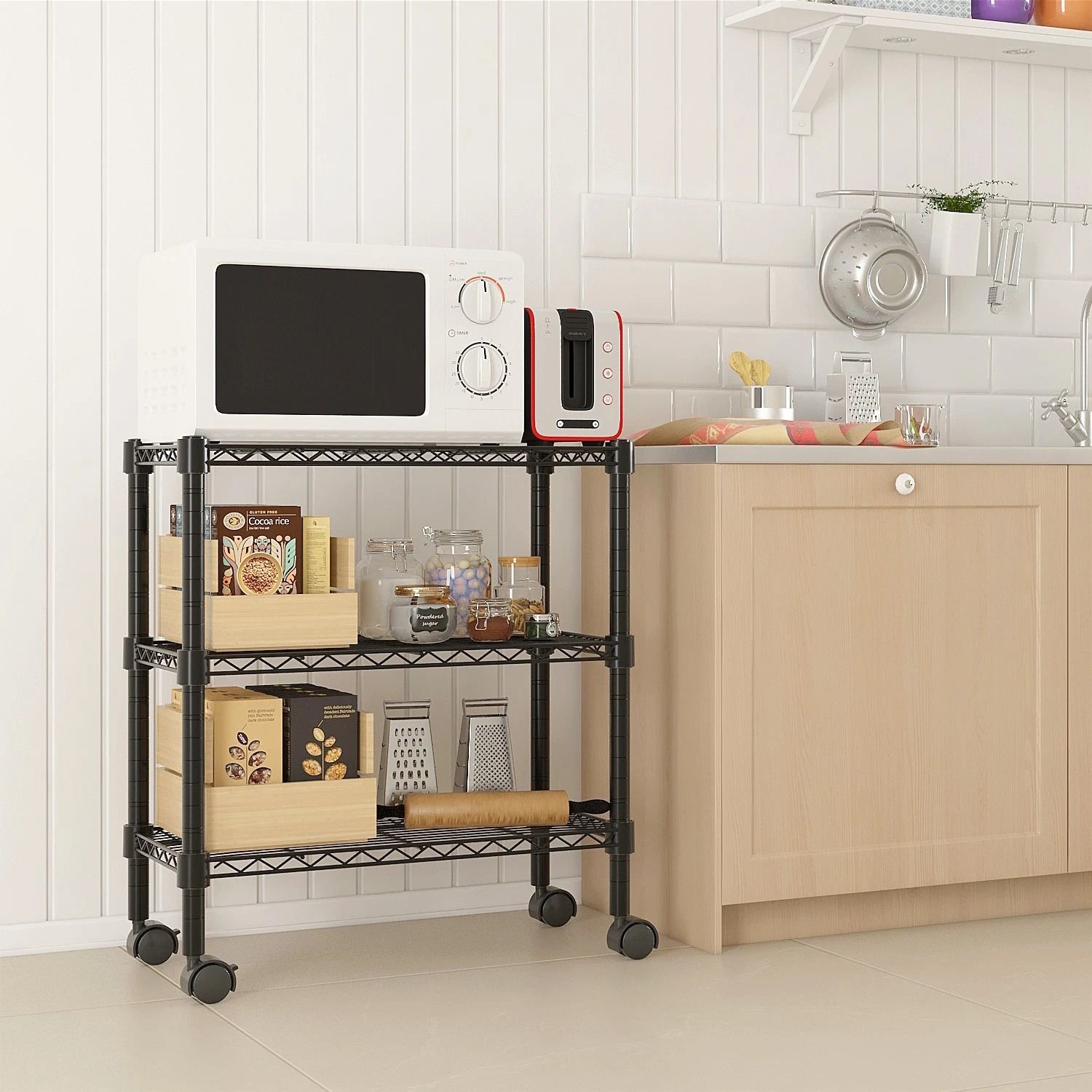 Heavy Duty Adjustable Steel Shelving Rack - Storage Organizer