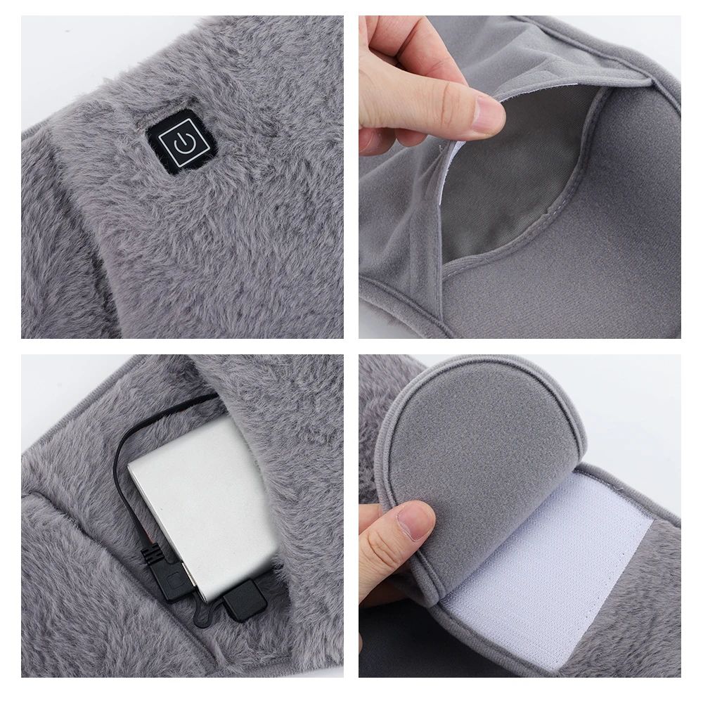 USB Electric Heating Waist Belt Hot Compress Warmer