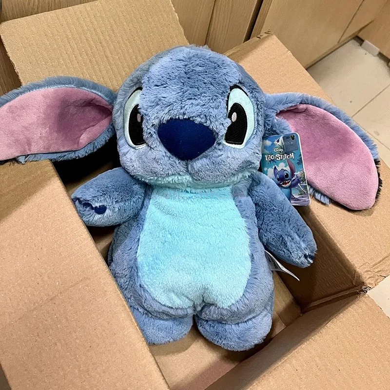 Disney Anime Hobby Stitch Winter Extra Large Plush Hot Water Bottle Women's Home