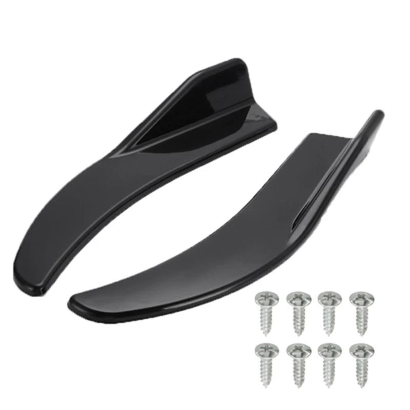 Universal Car Bumper Spoiler Lip Anti Collision Side Skirt Pair