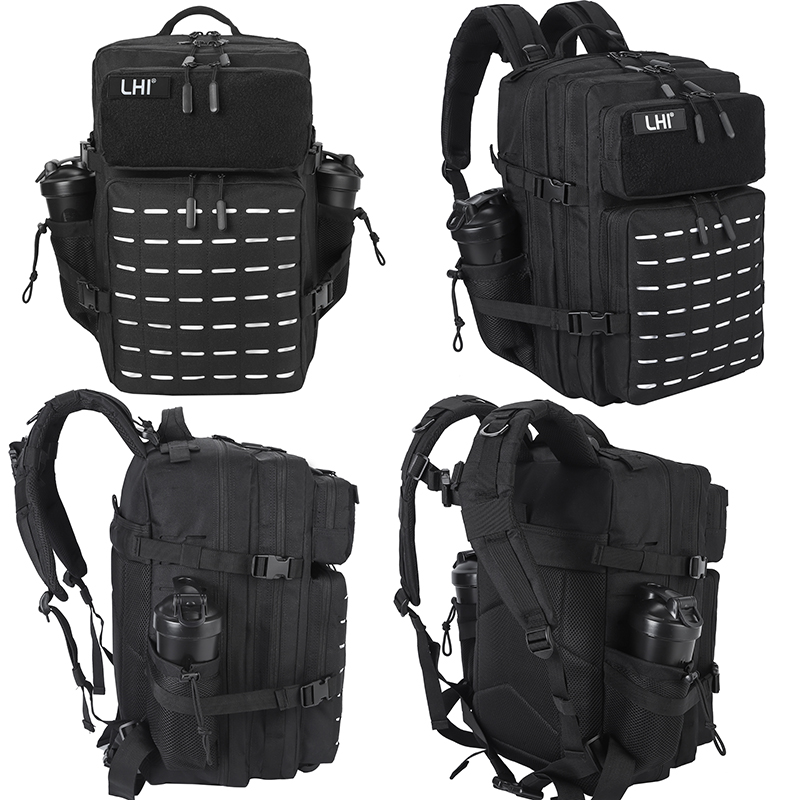 Ultimate Tactical Outdoor Backpack Military Style Hiking Rucksack & Gym Bag