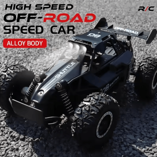116 High Speed Off Road RC Car with LED Lights and 2.4GHz Control