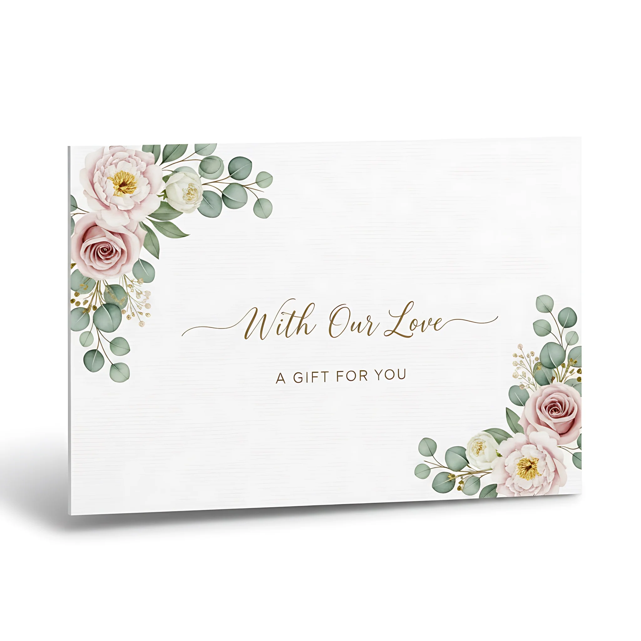 Elegant Wedding Gift Card – Premium Voucher for Couples