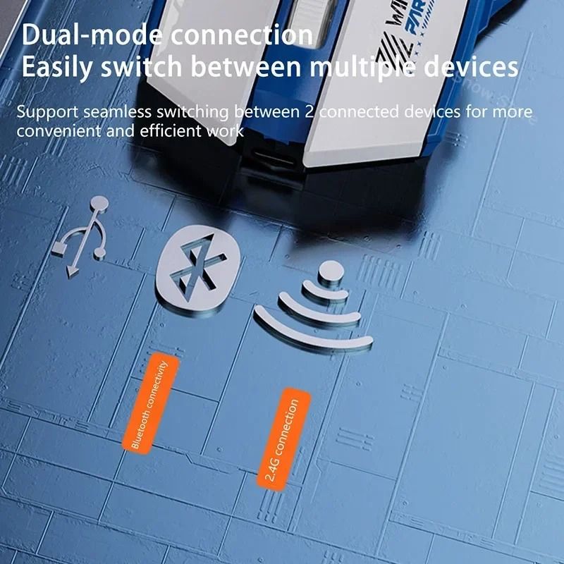 Dual Mode Precision Wireless Gaming Mouse