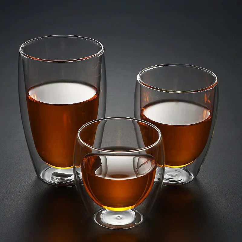 Double Wall Glass Coffee Tea Cup