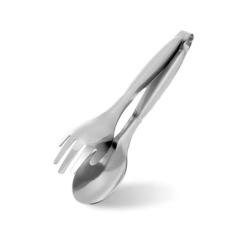 Deluxe Non-Slip Stainless Steel BBQ & Serving Tongs – Heavy-Duty Food & Salad Grip