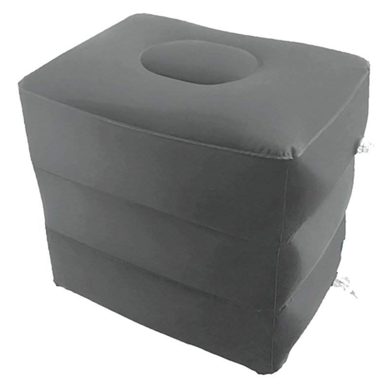 PVC Kids Flight, Sleeping Footrest Pillow, Resting Pillow, On Airplane, Car Bus Pillow Inflatable, Travel Foot Rest Pad