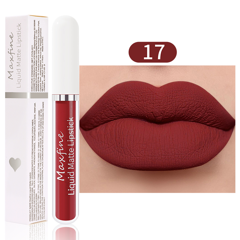 Sexy velvet lip glaze, Matte liquid lipstick, Moisturizing lipstick, Long lasting, Waterproof