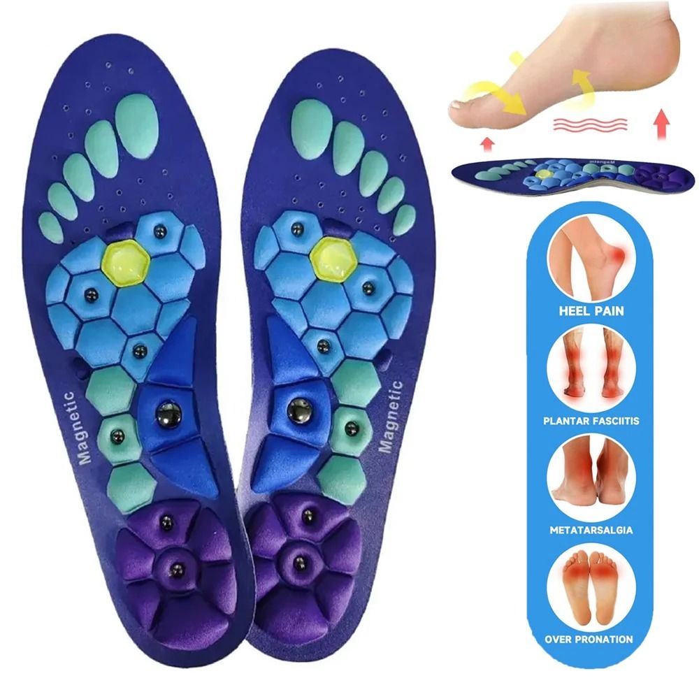Magnetic Acupoint Massage Insoles with Arch Support