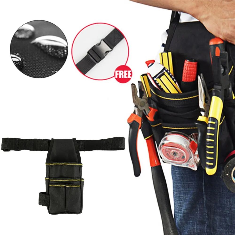 Waterproof Electrician Tool Bag with Waist Belt