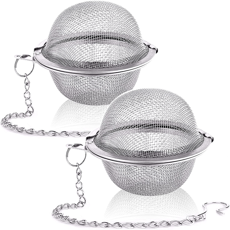 Stainless Steel Tea Infuser Ball – Premium Mesh Strainer for Loose Tea & Herbal Spices
